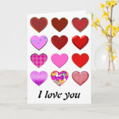 harten Tattoo II | voor liefde en jouw ideeën Kaart (Gele Bloem)