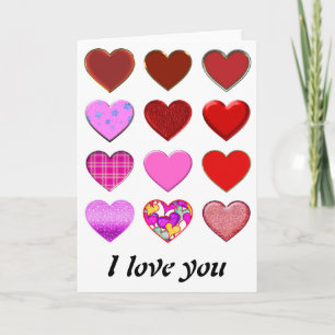  harten Tattoo II   voor liefde en jouw ideeën Kaart