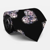 Harten Tegel Stropdas (Opgerold)