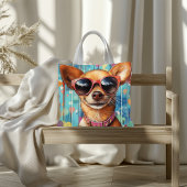 Harten & tinten Chillin’ Chihuahua Crossbody Tas