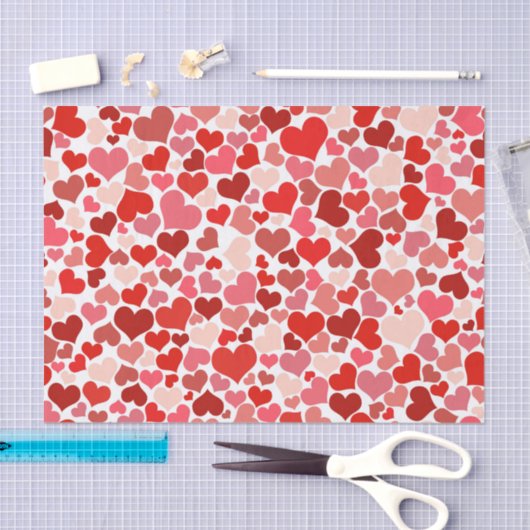 Harten Tissuepapier (Craft)