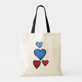 Harten Tote Bag (Achterkant)
