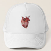 Harten Trucker Hoed Pet (Voorkant)