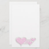 Harten Valentijn Briefpapier (Voorkant / Achterkant)