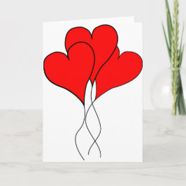 harten valentijn vrouw vriendin feestdagen kaart