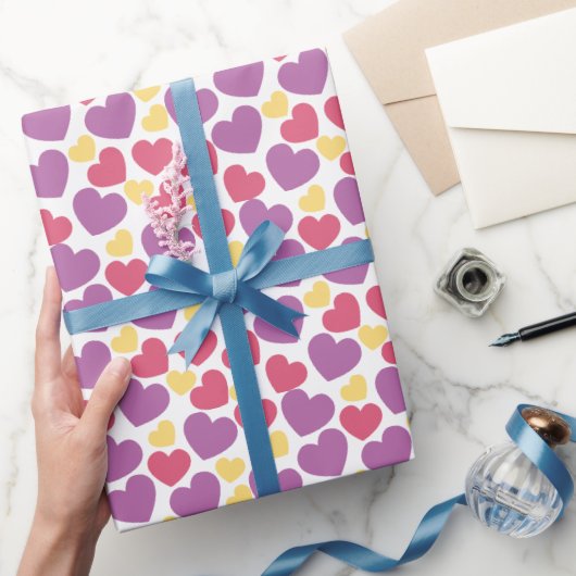 Harten Valentijnsdag Cadeaupapier (Geschenken)