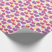 Harten Valentijnsdag Cadeaupapier (Hoek)