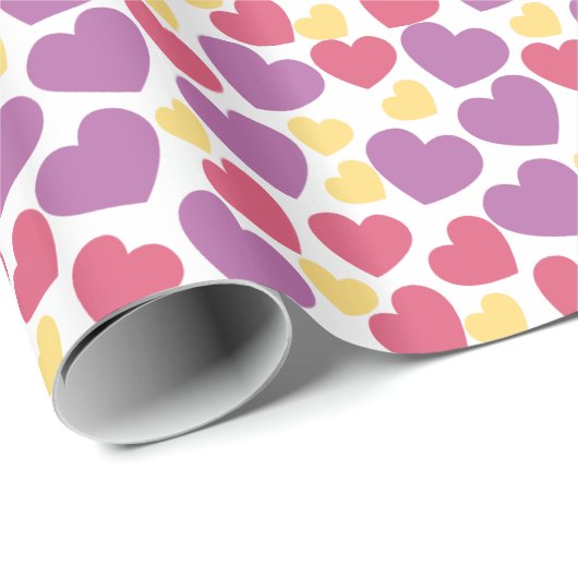 Harten Valentijnsdag Cadeaupapier (Rol Hoek)