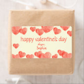 Harten Valentijnsdag Etiket (Insitu)