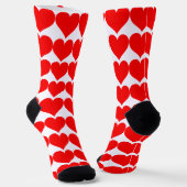 HARTEN VALENTIJNSDAG SOKKEN (Gebogen)