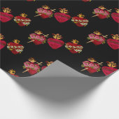 Harten van de Heilige Familie die papier met onmid (Hoek)