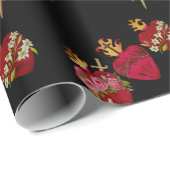 Harten van de Heilige Familie die papier met onmid (Rol Hoek)