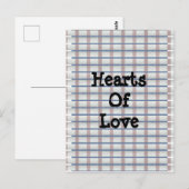 harten van de liefde briefkaart (Voorkant / Achterkant)