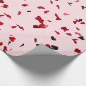 harten van de liefde cadeaupapier (Hoek)