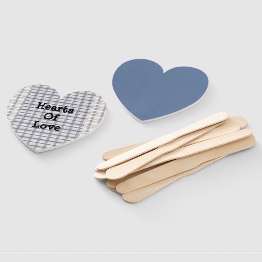 harten van de liefde handwaaier (Niet-gemonteerd)