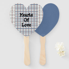 harten van de liefde handwaaier