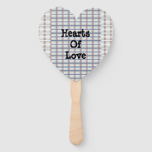 harten van de liefde handwaaier (Voorkant)