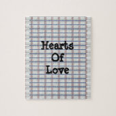 harten van de liefde legpuzzel (Verticaal)