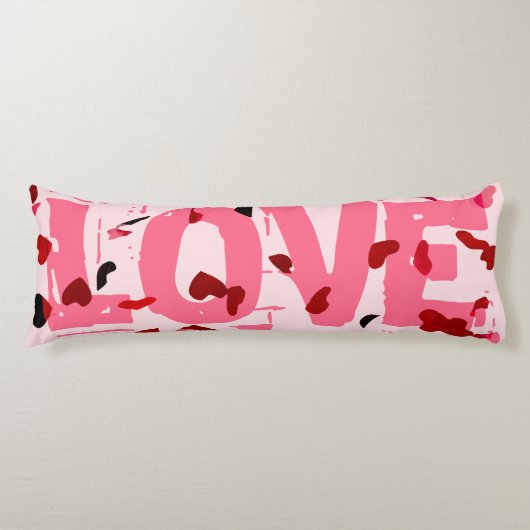 harten van de liefde lichaamskussen (Voorkant)