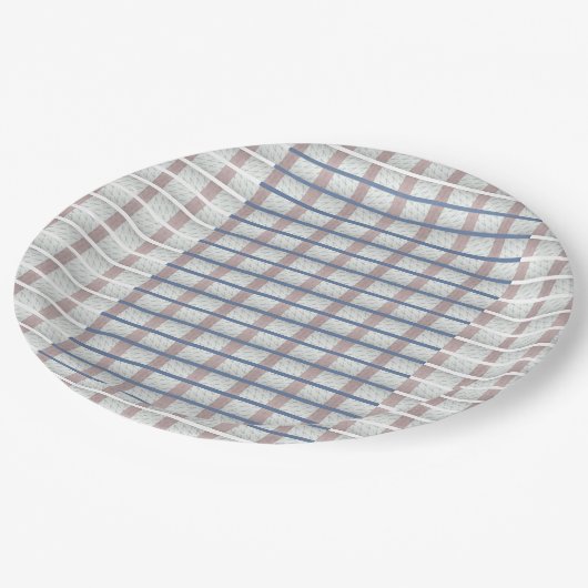 harten van de liefde papieren bordje (Gekanteld)