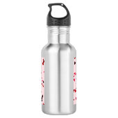 harten van de liefde waterfles  (Achterkant)