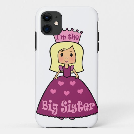 Harten van de Prinses van de Zuster van de Kunst Case-Mate iPhone Case (Achterkant)