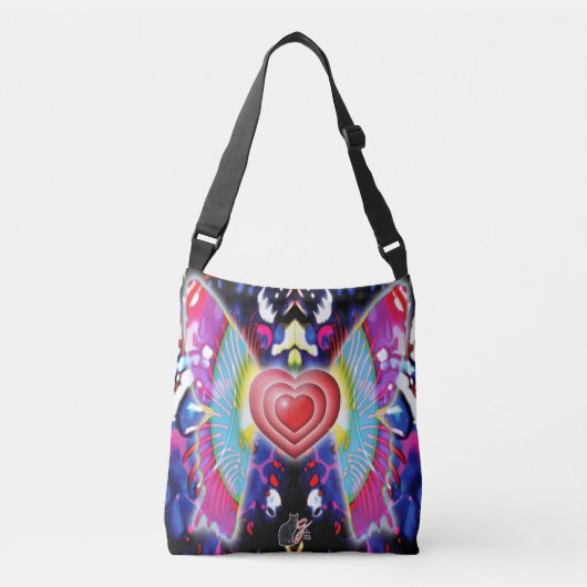 Harten Van Glys Crossbody Tas (Voorkant)