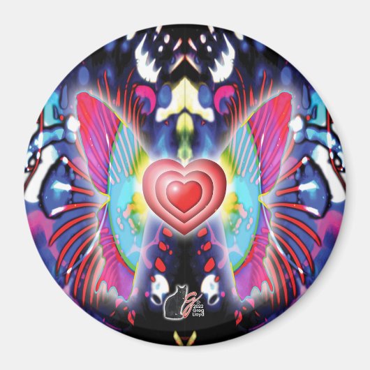 Harten van Glys Magneet (Voorkant)