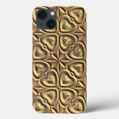 Harten van Goud Case-Mate iPhone Case (Achterkant)