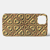 Harten van Goud Case-Mate iPhone Case (Achterkant (horizontaal))