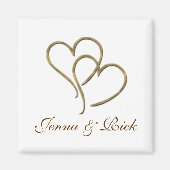 Harten van goud magneet (Voorkant)