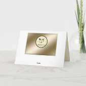 Harten van goudMoederdag Kaart (Achterkant)