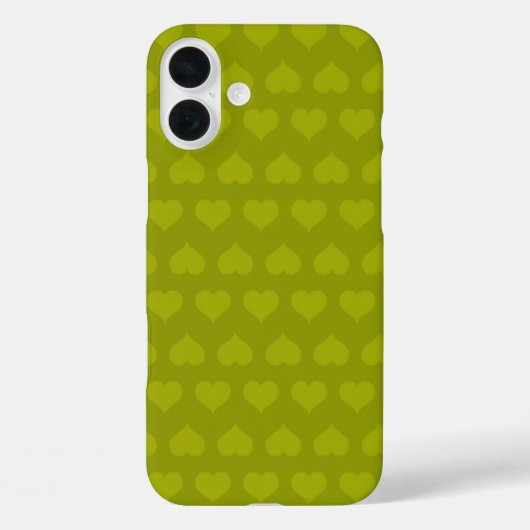 Harten van Groen Case-Mate iPhone Case (Achterkant)