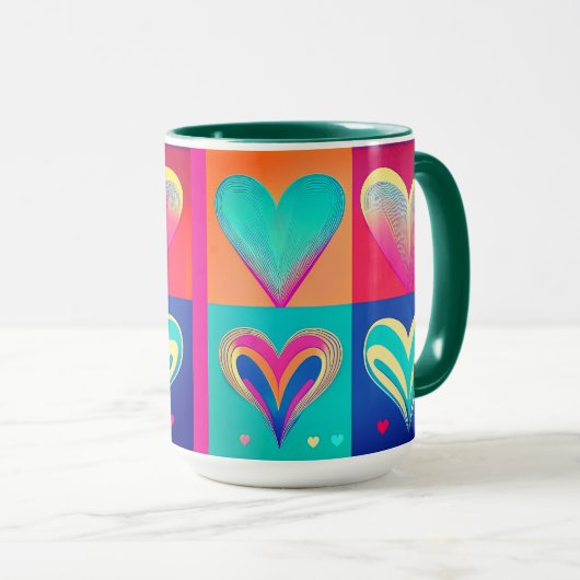 Harten van Harmonie Mok (Voorkant rechts)