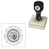 HARTEN VAN JEZUS & MARIA GEPERSONALISEERDE NAAM RUBBERSTEMPEL (Gestempeld)