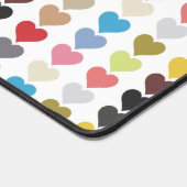 Harten van kleur bureaumat (Hoek)