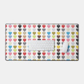 Harten van kleur bureaumat (Keyboard & Muis)