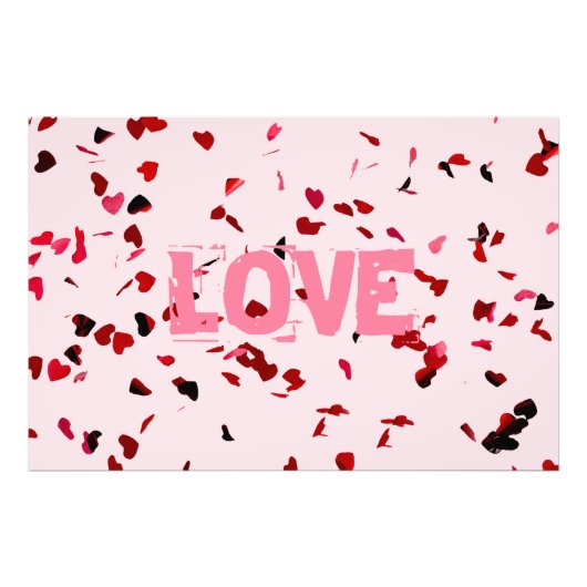 Harten van Liefde Foto Afdruk (Voorkant)