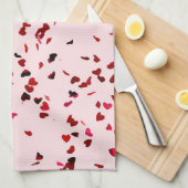 Harten van Liefde Theedoek (Quarter Fold)