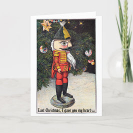 Harten van Onze Kerstkaart van Vijanden Feestdagen Kaart