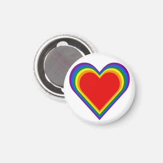 Harten van trots magneet (Voorkant / Achterkant)