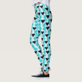 Harten van zwart leggings (Links)