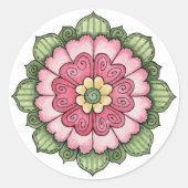 Harten ventilator - Stickers (Voorkant)