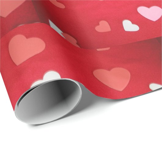 "Harten!" Verpakkingspapier Cadeaupapier (Rol Hoek)