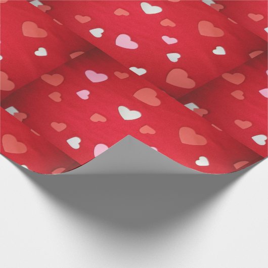 "Harten!" Verpakkingspapier Cadeaupapier (Hoek)
