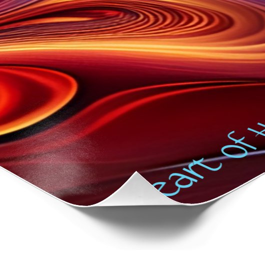 Harten - Vertrek Perfect Poster (Hoek)