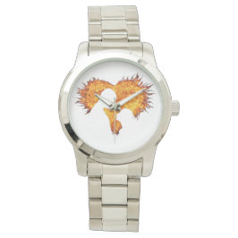 Harten vlam dameshorloge  horloge