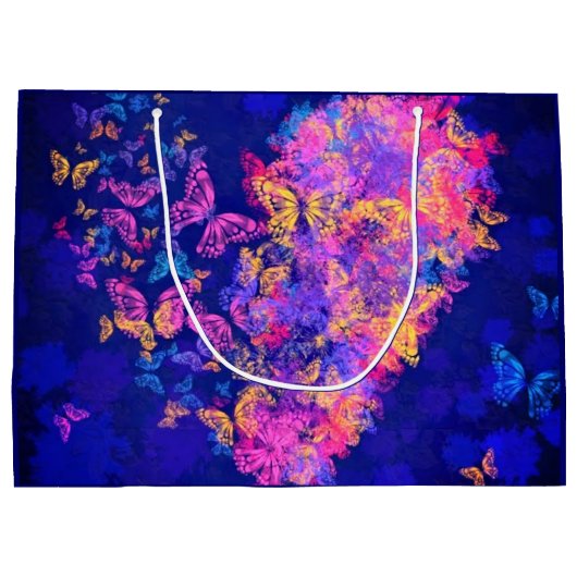 Harten Vlinders Cadeautas (Achterkant)