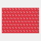 Harten, voedingskraker en kerstmis inpakpapier vel (Voorkant 2)