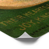 Harten Vol Van Vreugde St. Patrick's Day Poster (Hoek)